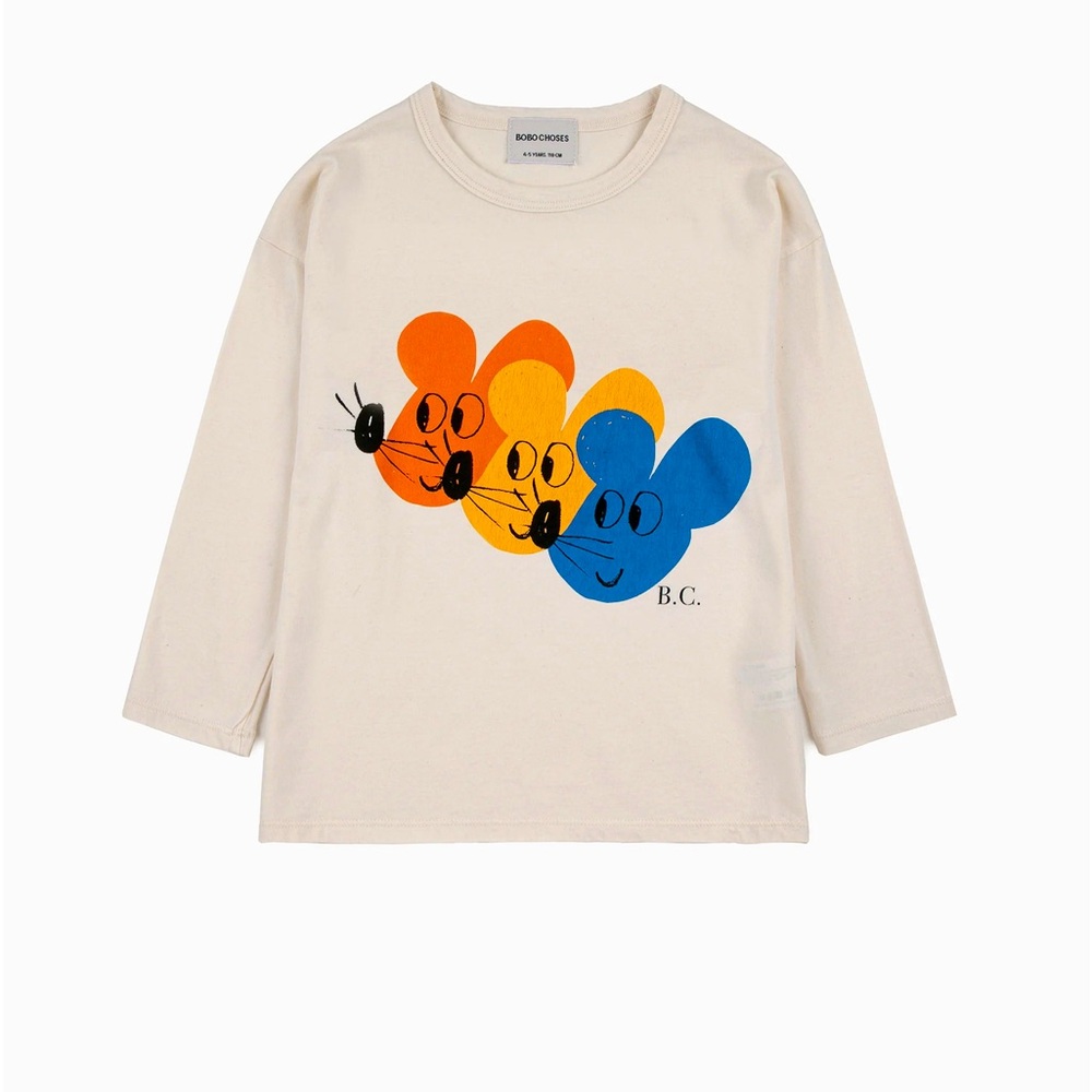 Mouse t -shirt long sleeve
